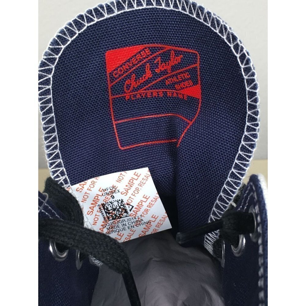 Rare Chuck Taylor PROMO SAMPLE "Made by You" All Star NBA Brooklyn Nets … - Picture 8 of 10